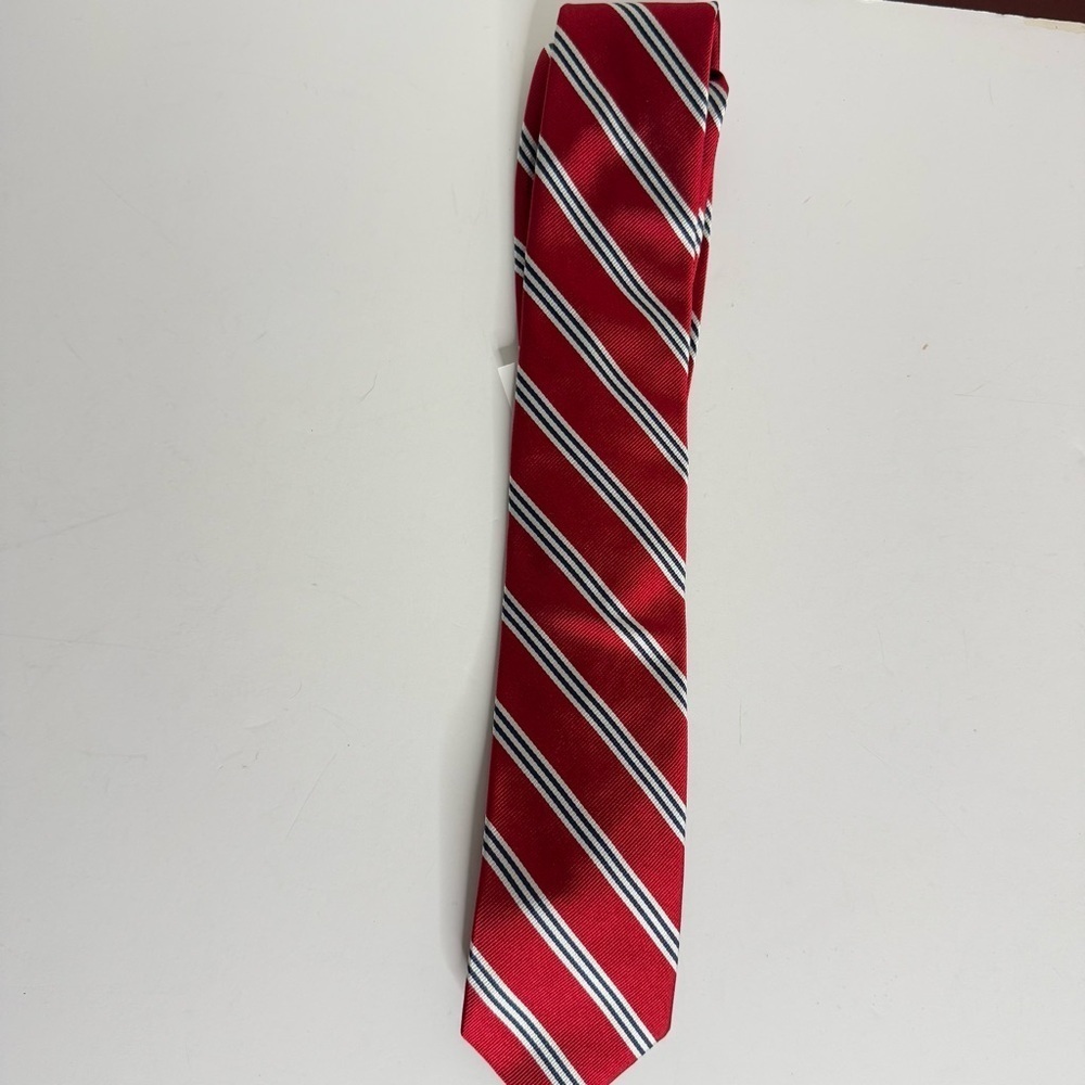 Brooks Brother Classic Red Striped Men's Tie